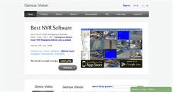 Desktop Screenshot of geniusvision.net